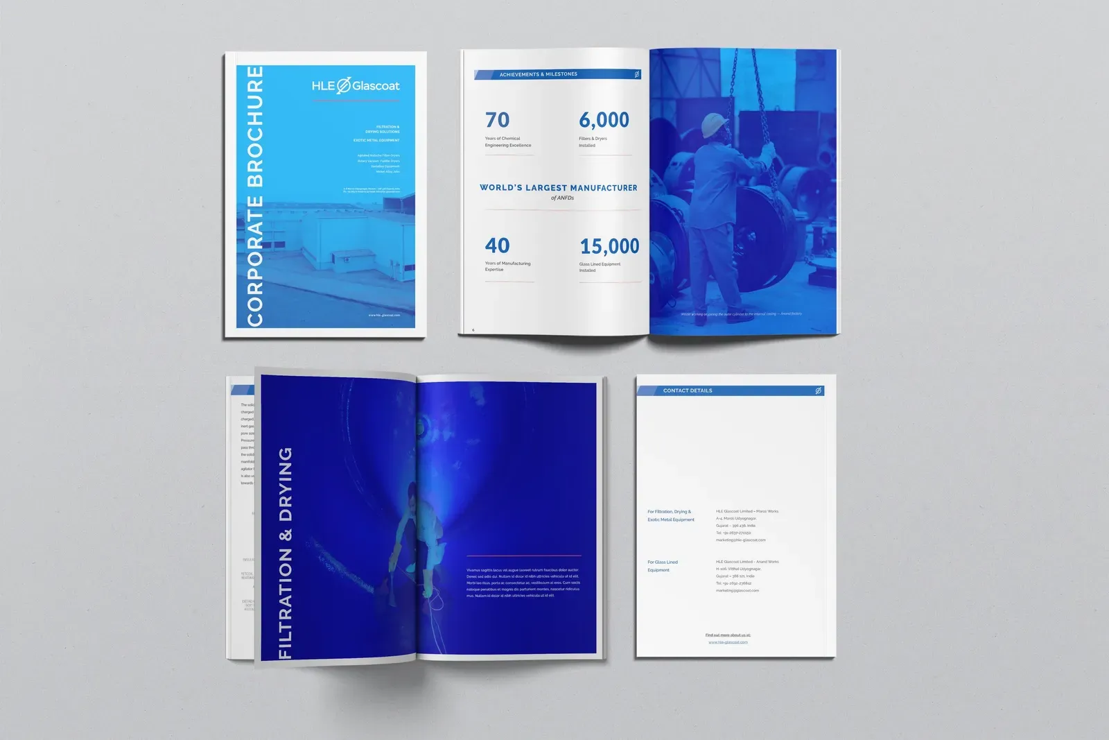 HLE Glascoat brochure spread
