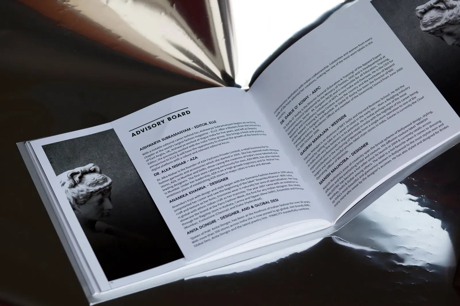 Lakmé Fashion Week brochure design
