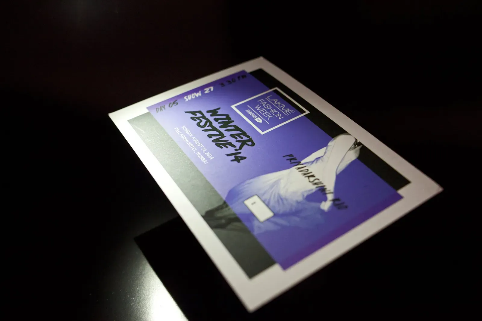 Lakmé Fashion Week Winter 2014 branding
