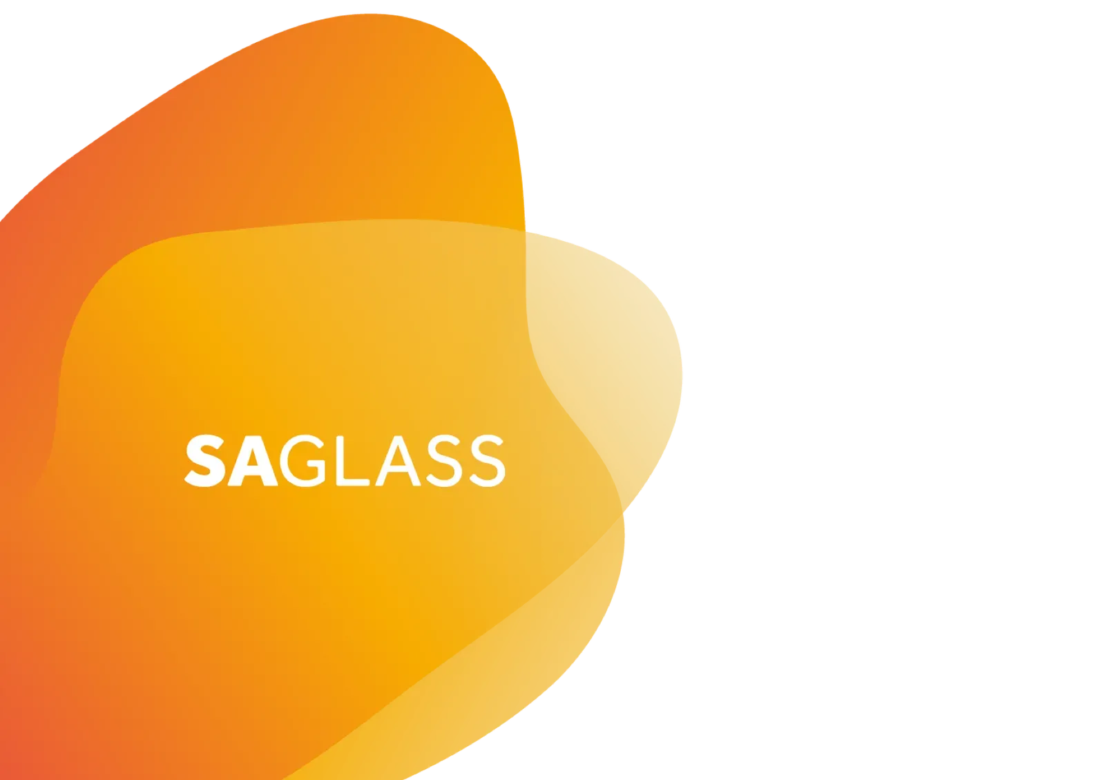 SAGlass logo applications