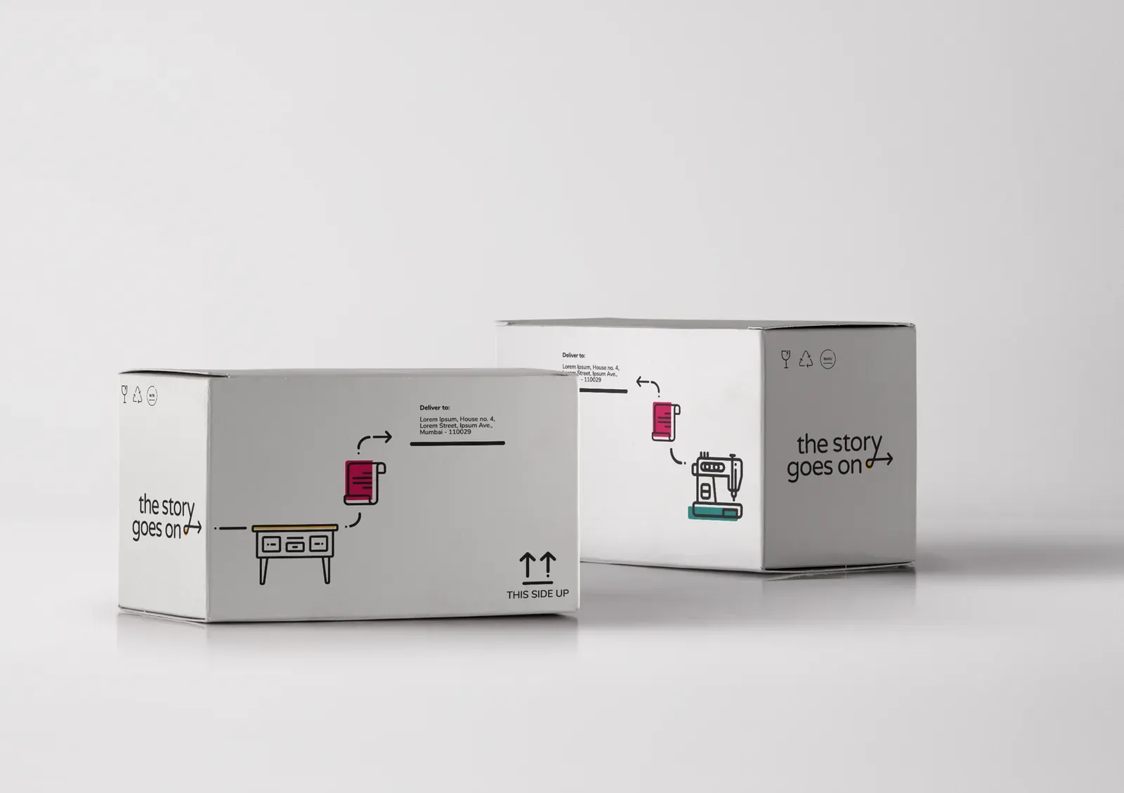 The Story Goes On stationery